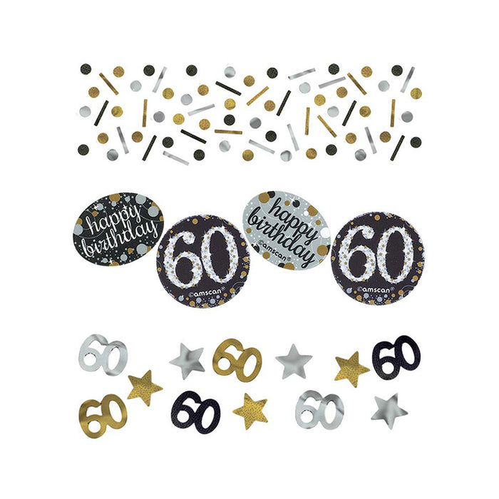 Konfetti Metall 34g Sparkling Gold #60