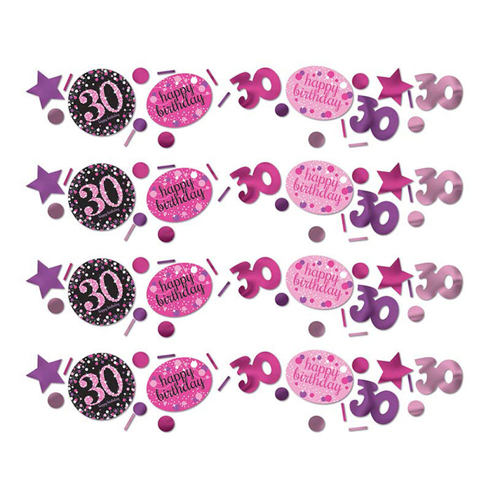 Konfetti Metall 34g Sparkling Pink #30