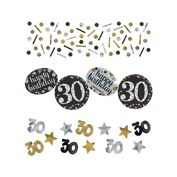 Konfetti Metall 34g Sparkling Gold #30