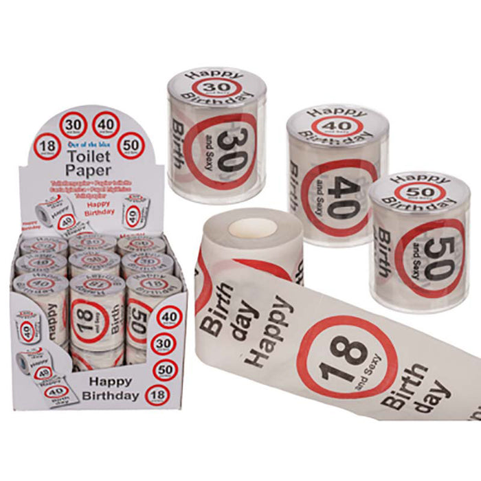 Toilettenpapier HB 18, 30, 40 & 50 in Dose sortiert