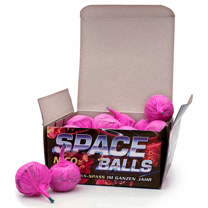JFF Space Balls, Knatterbälle, 25er-Schtl.
