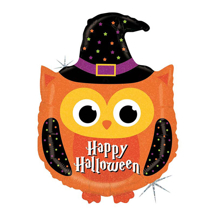 Shape Folienballon "Halloween Eule" | 81 cm