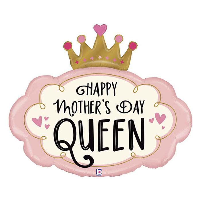 Shape Folienballon "Mother's Day Crown" | 94 cm