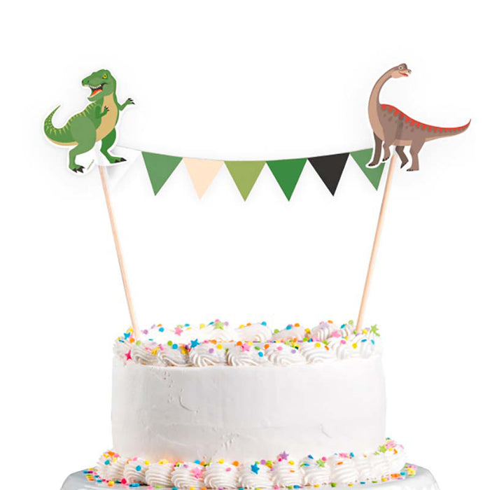 Tortendeko Dinosaurier Banner