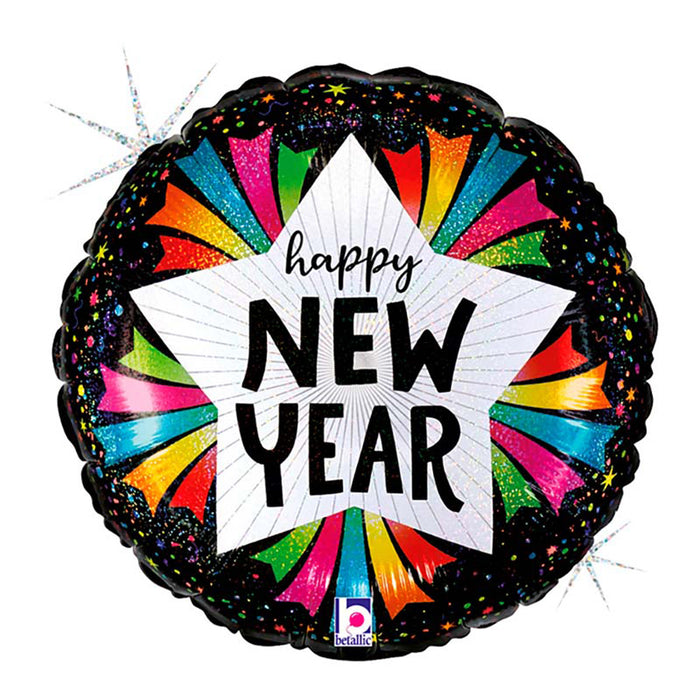 ABC18 Folienballon "New Year" | Ø 46 cm