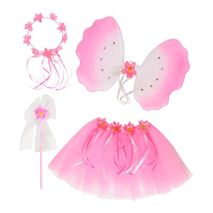 Kostüm Kid Fee Set Pink