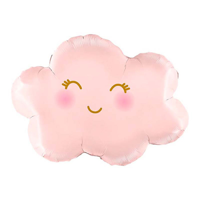 Shape Folienballon "Wolke" Rosa Satin | 61 cm