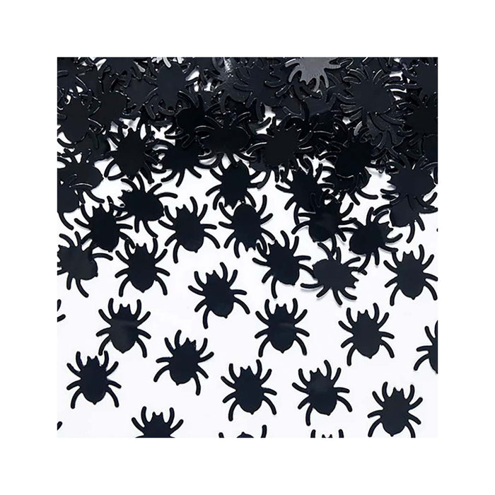 Konfetti Spinnen Schwarz 15g