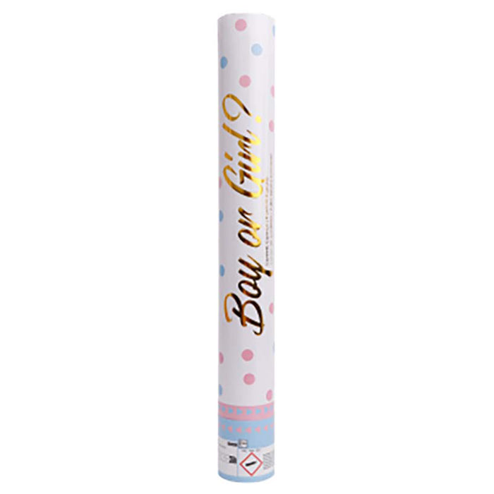 Konfettishooter Boy or Girl 40 cm | Pink