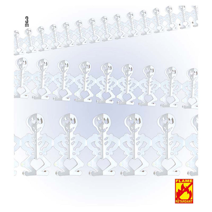Girlande Papier Skelette 3m