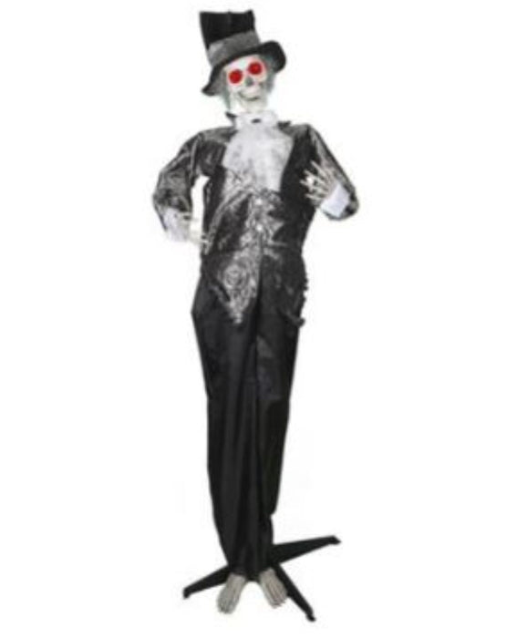 Figur Skelett Bräutigam Licht, Ton, Bewegung 182cm