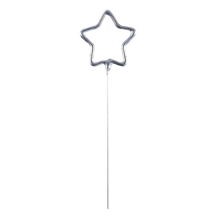 Wunderkerze Symbol Stern Silber