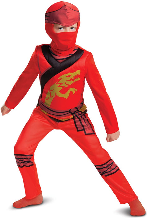 Kostüm Kid Lego Ninjago Kai Gr. M (7-8J)