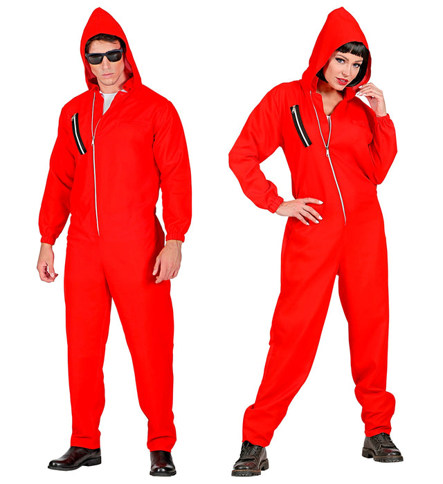 Kostüm Overall Takers Rot