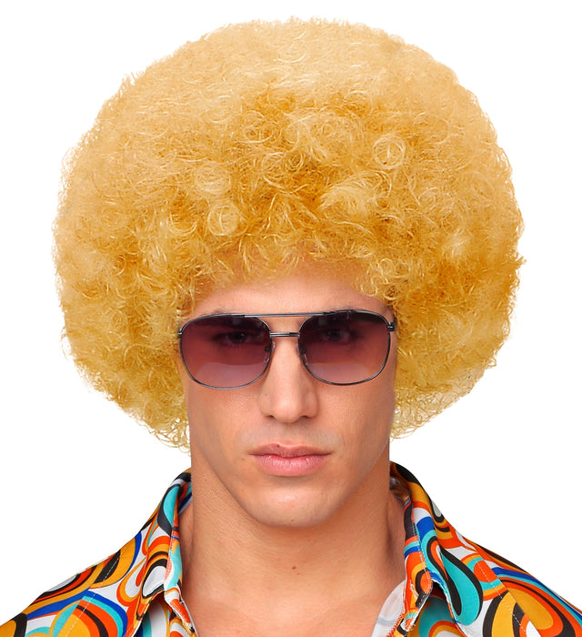 Perücke Disco 70er Jahre für Erwachsene | Blond