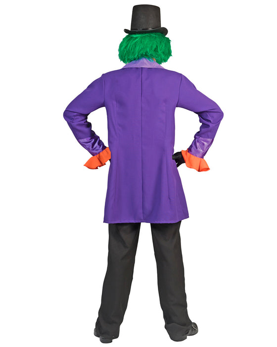 Crazy Man Kostüm für Herren | Film Comic Jacke Lila
