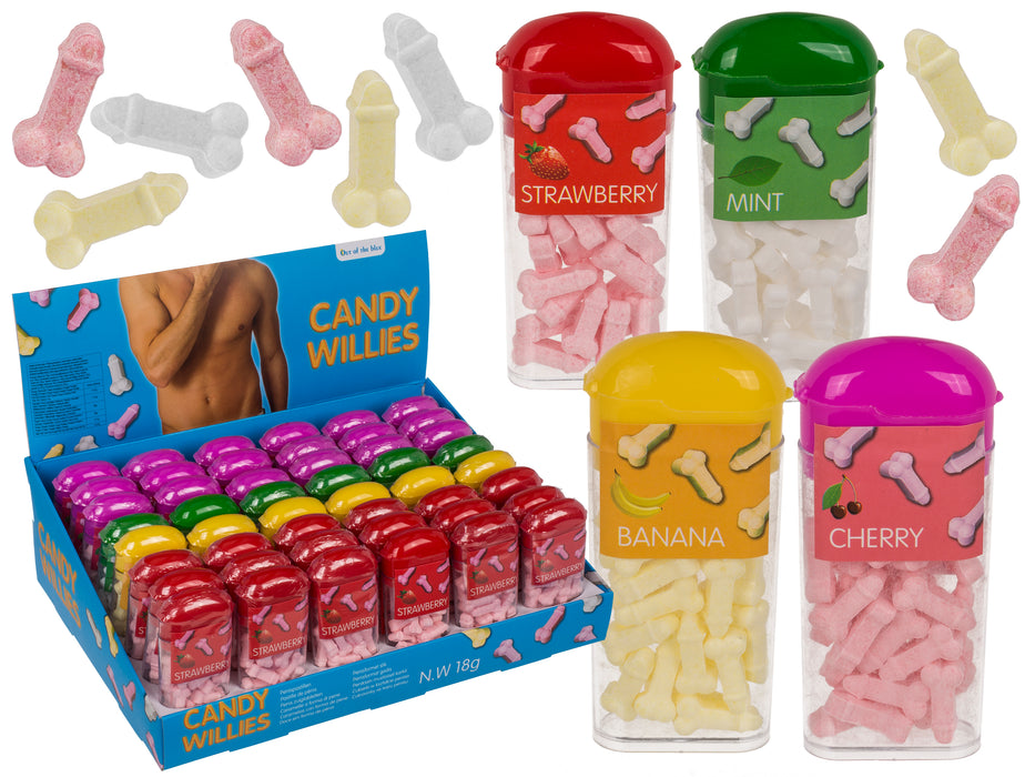 Penispastillen 18g | 4-fach & 4-farbig sortiert