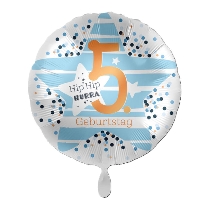 ABC18 Folienballon Ø 43cm "Hip Hip Hurra" #5