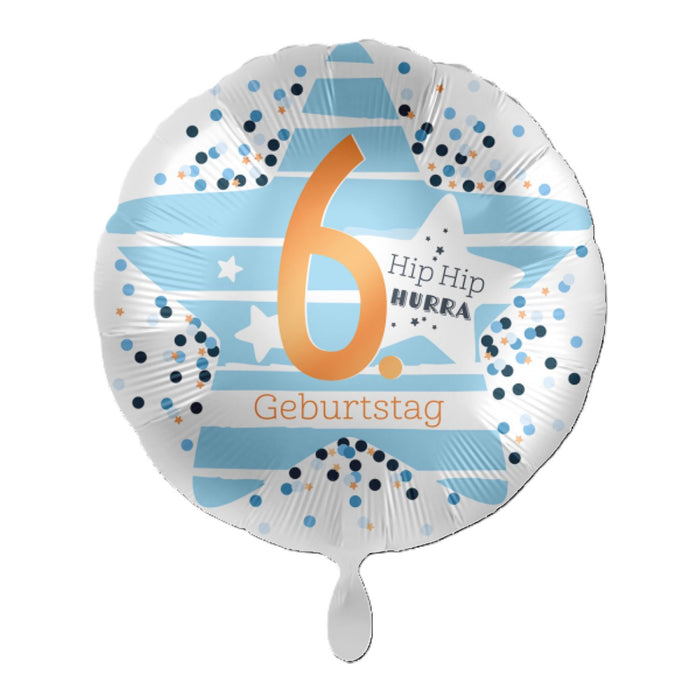 ABC18 Folienballon Ø 43cm "Hip Hip Hurra" #6