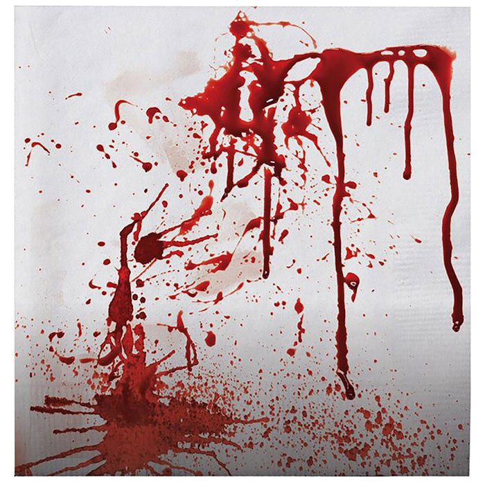 "Bloodlust" Halloween Servietten 30x30cm/20Stk.
