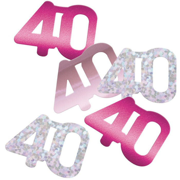 Konfetti FL Glitz 14g #40 Pink