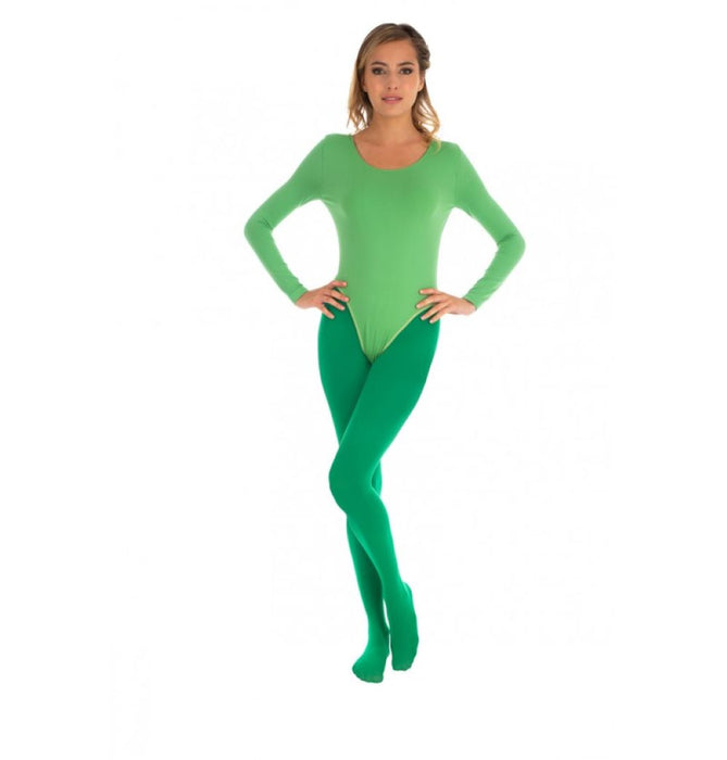 Body Langarm | Grün Gr. 40-44