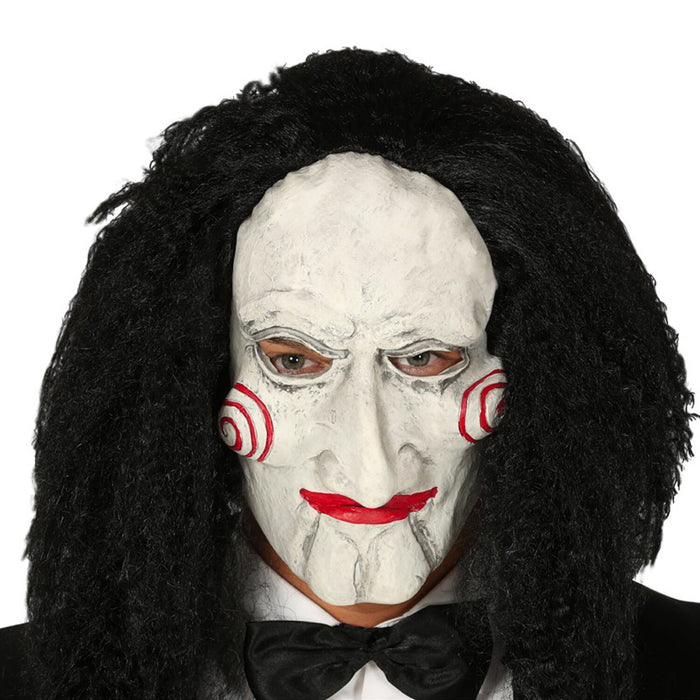 Maske Saw Jigsaw Puppe mit Haaren