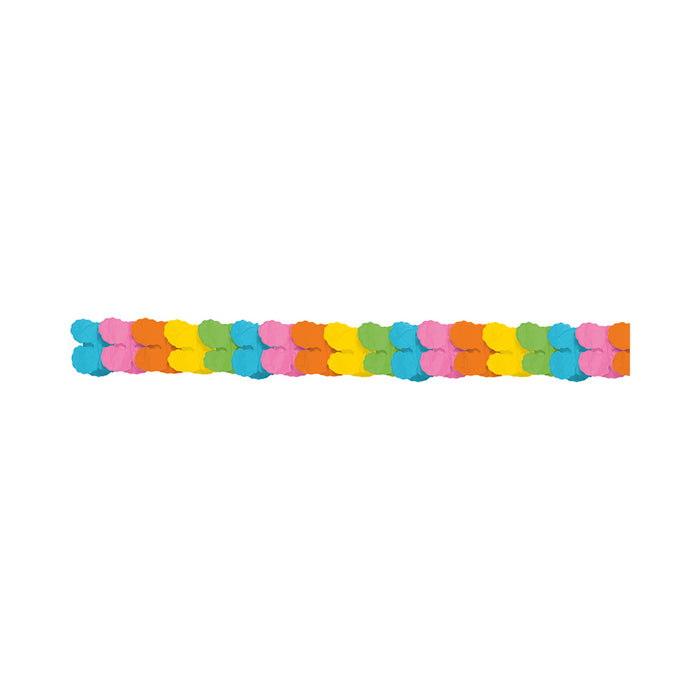 Papier Girlande 365 x 17cm | Multicolor