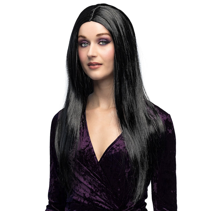 Perücke "Hexe Aurora" für Damen | Schwarz