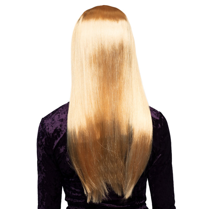 Perücke Lady Hexe Langhaar glatt Blond