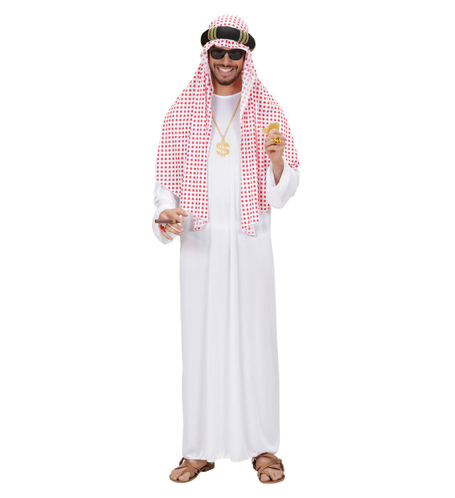 Herren Kostüm "Arabischer Scheich" | Tunika und Kopfbedeckung