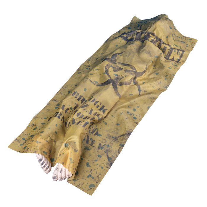 Animierte Halloween Dekoration "Leiche unter dem Laken" | 160 cm