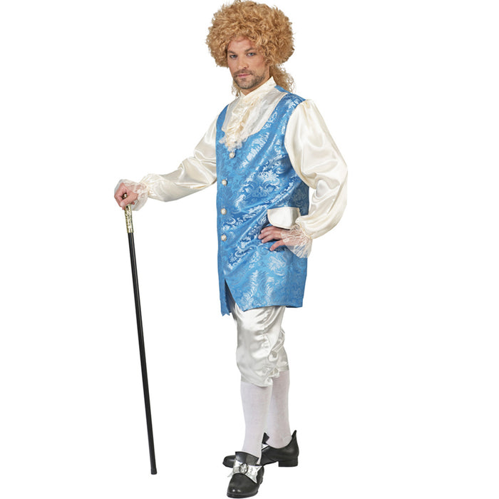 Barock Kostüm "Johannes" mit Weste für Herren | Hellblau