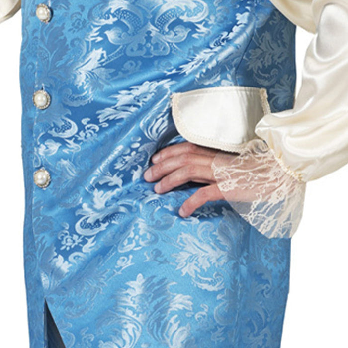 Barock Kostüm "Johannes" mit Weste für Herren | Hellblau