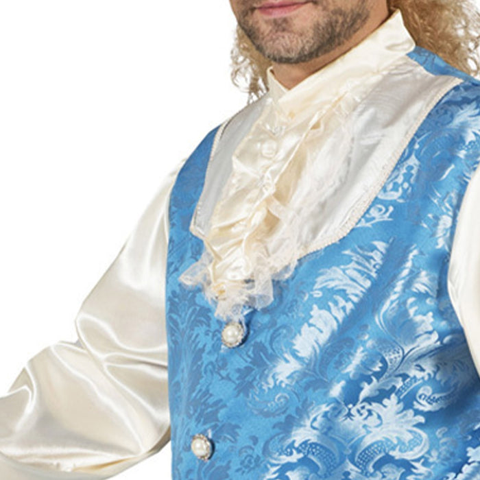 Barock Kostüm "Johannes" mit Weste für Herren | Hellblau