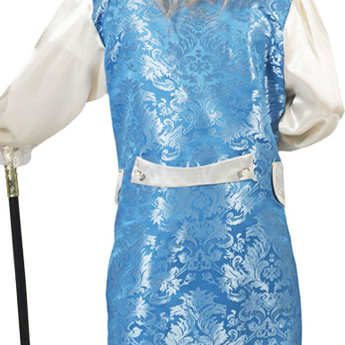 Barock Kostüm "Johannes" mit Weste für Herren | Hellblau