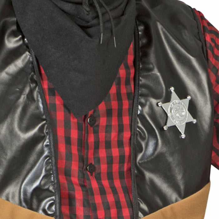 Cowboy Kostüm "Austin" für Herren | Braun - Wilder Westen