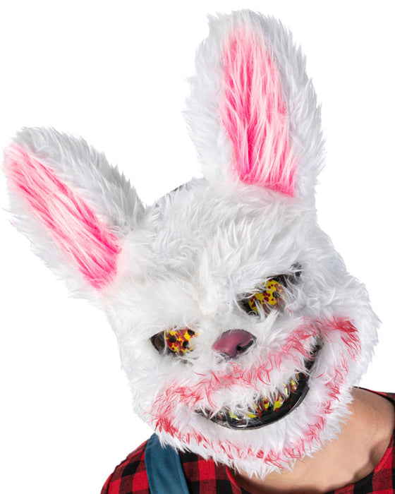 Halloween Maske "Blutrünstiges Kaninchen" | Horror Hase