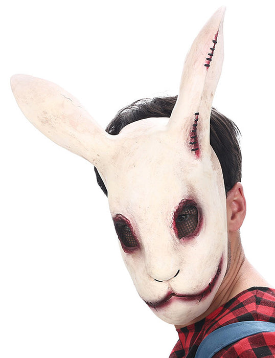 Halloween Latex Maske "Lumberjack" | Weißes Kaninchen