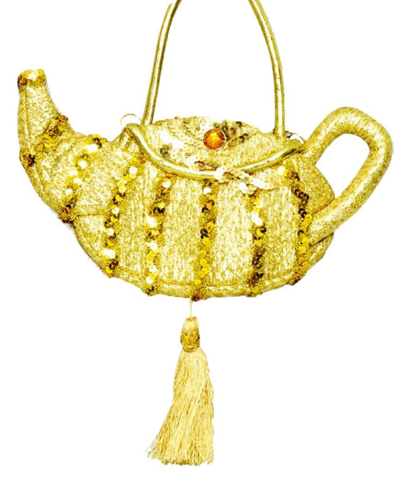 Handtasche Wunderlampe zum Märchen Kostüm | Gold