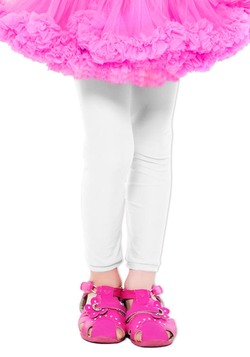 Leggings für Kinder 3 - 8 Jahre Weiß