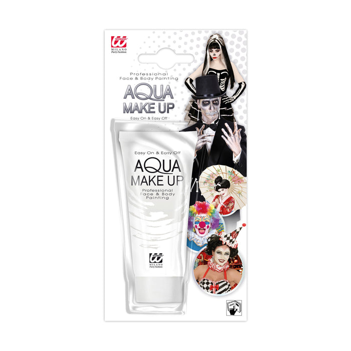Aqua Make-Up - Tube 30 ml | Weiß