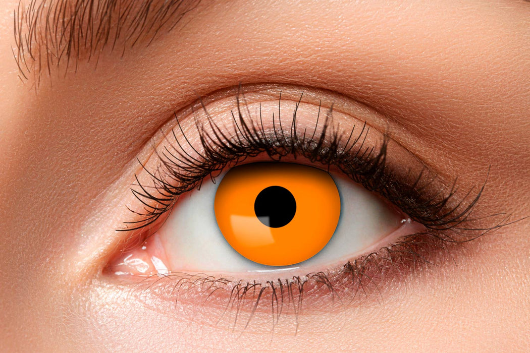 One Week Kontaktlinsen Motivlinsen "Halloween" w51 | Orange