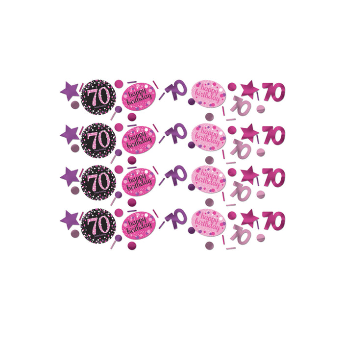Konfetti Metall 34g Sparkling Pink #70