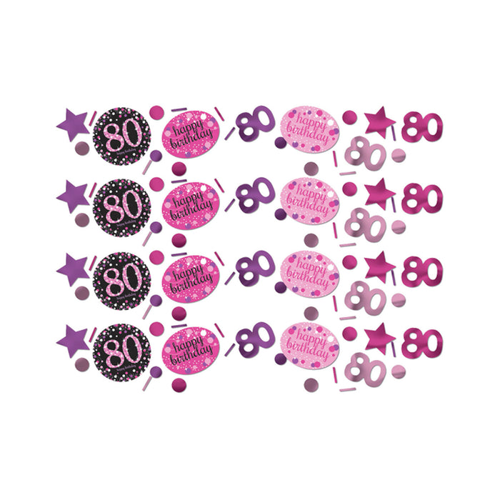 Konfetti Metall 34g Sparkling Pink #80