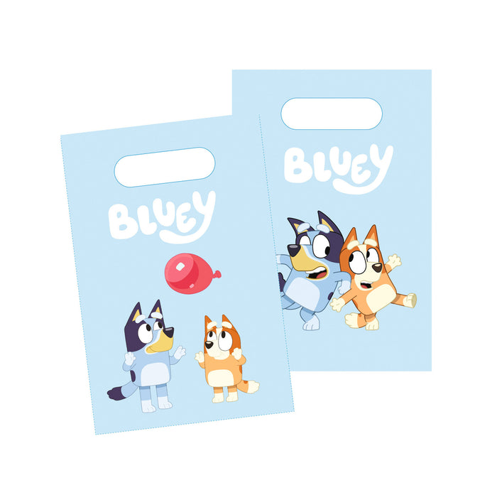 "Bluey" Serie | 8 Papier Partytüten 15,8x23,6cm