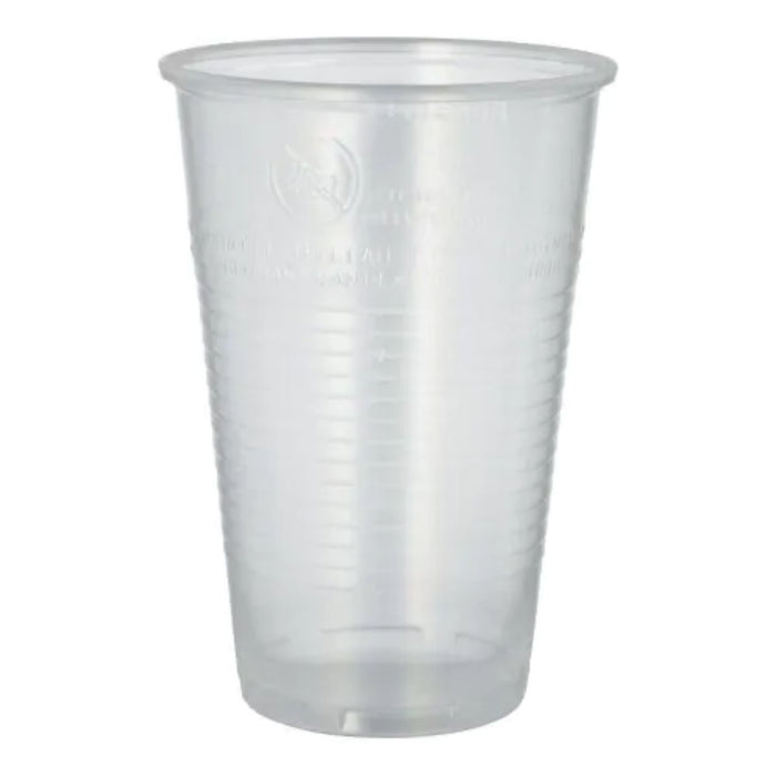 Plastikbecher PP 0,5l./50St. Transparent