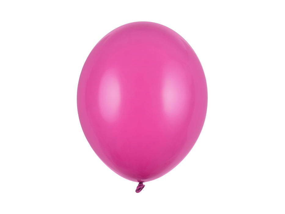 10 Stk. Luftballon Ø30cm "Uni Pastell" | Hot Pink