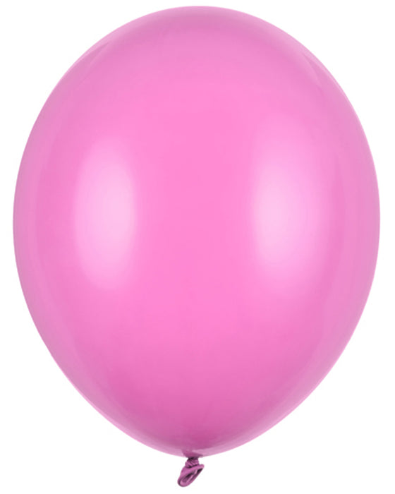 50 Stk. Luftballon Ø30cm "Uni Pastell" | Fuchsia Pink