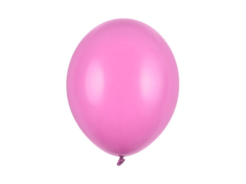 100 Stk. Luftballon Ø30cm "Uni Pastell" | Fuchsia Pink